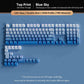 132+ Keys Gradient Green PBT Double Shot Top Print Shine Through Backlit keycaps For Gateron Cherry MX Gamer Mechanical Keyboard