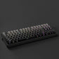 New Gradient Gray Double Shot RGB Backlit Keycaps OEM Profile 135 Keys Side Printed PBT Keycaps for Cherry MX Switches Keyboards