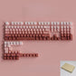 New Gradient Gray Double Shot RGB Backlit Keycaps OEM Profile 135 Keys Side Printed PBT Keycaps for Cherry MX Switches Keyboards