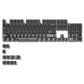 115 Keys Purple Transparent Clear Keycaps Crystal Ceramic PC Keycap RGB Shine Through Key cap MDA Profile for MX Switch Keyboard