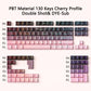 Contour 4.0 Side Engraved Keycap PBT Translucent 97/130 Key Mechanical Keyboard Key Cap White For Magnetic Switch F75 GMK87