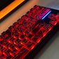 129Key Cool Spider Web Key Cap Side Engraved Light Cherry Profile PBT Sublimated Personalized MX Switch Game Mechanical Keyboard