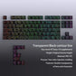 Contour 4.0 Side Engraved Keycap PBT Translucent 97/130 Key Mechanical Keyboard Key Cap White For Magnetic Switch F75 GMK87