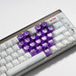 XVX Optic Heart Series 21-Key OEM Profile Transparent PC Keycap Set