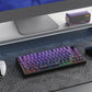 2026 New Purple Topographic Side Print Shine Through Keycaps 97/134+ Key Cherry Profile Double Shot Dye Sub PBT for MX Switch