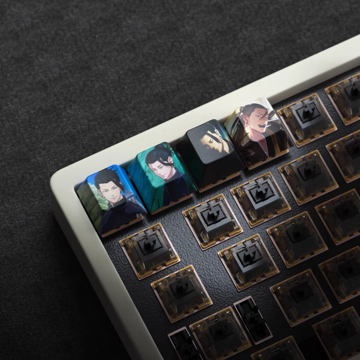 Jujutsu Kaisen Anime Keycap Set【4pcs】