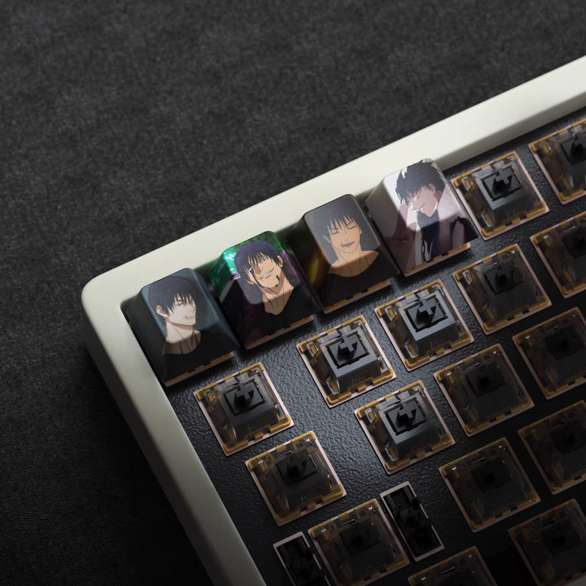 Jujutsu Kaisen Anime Keycap Set【4pcs】
