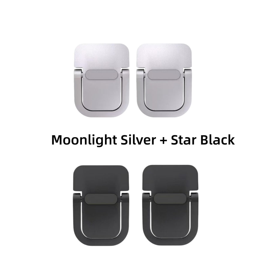 Laptop Stand, Upgraded Zinc Alloy Portable Notebook Riser with Invisible Heat Dissipation, 3° Low & 15° High Tilt Angles