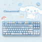 Cinnamoroll keycaps with double printed and Side-backlit