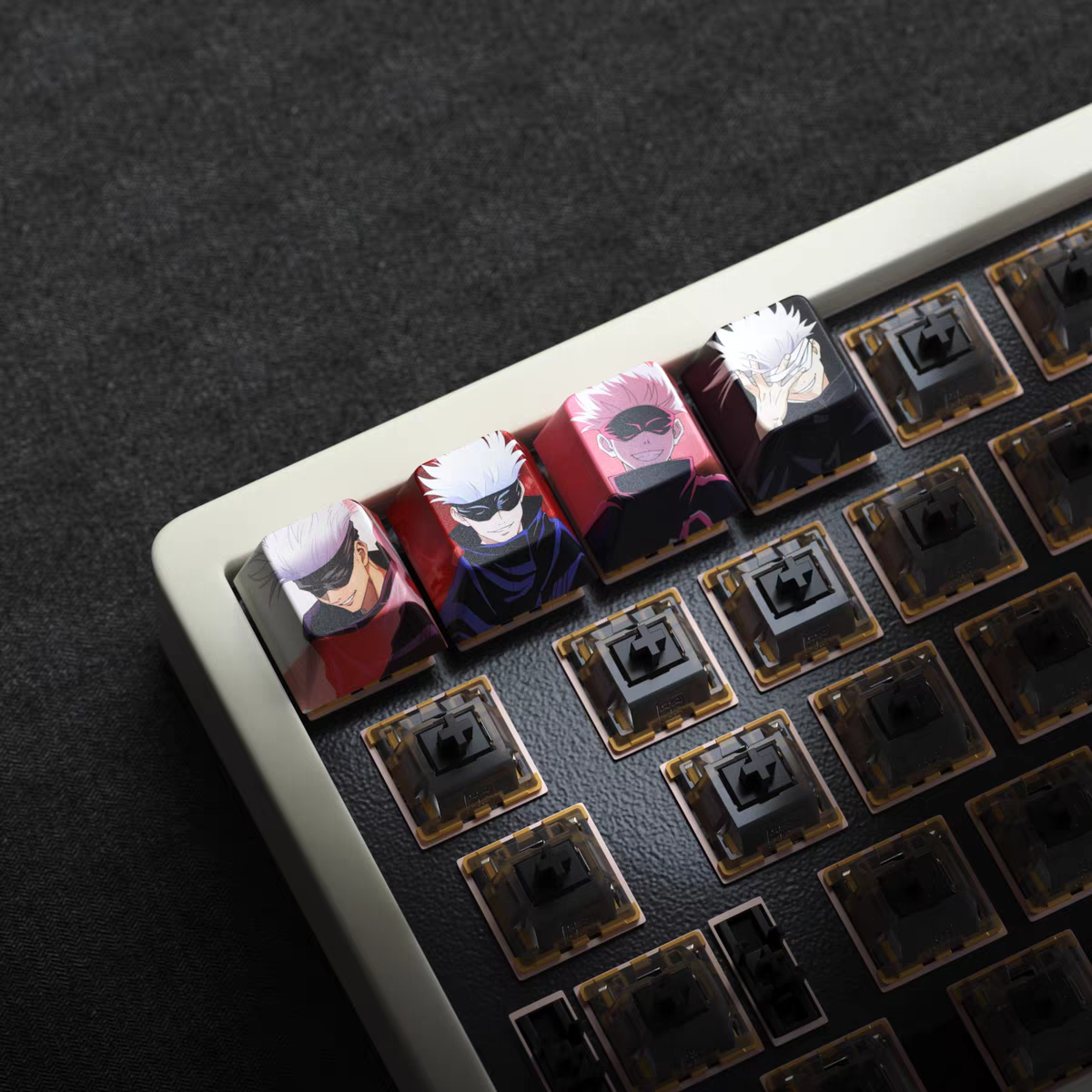 Jujutsu Kaisen Anime Keycap Set【4pcs】