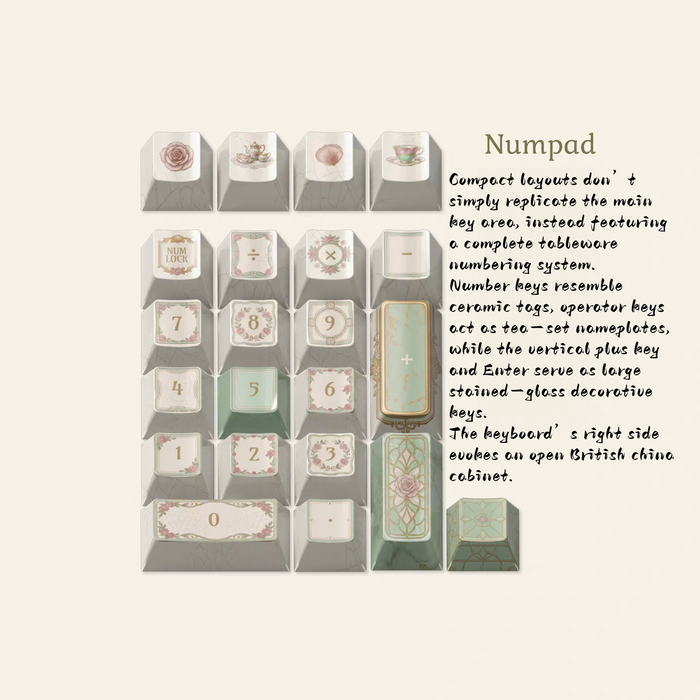[Original]Jane Austen Themed Collector-grade keycaps, perfect gift for literature lovers
