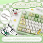 Pochacco keycaps with double printed and Side-backlit