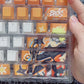 Naruto top backlit PBT Cherry keycaps