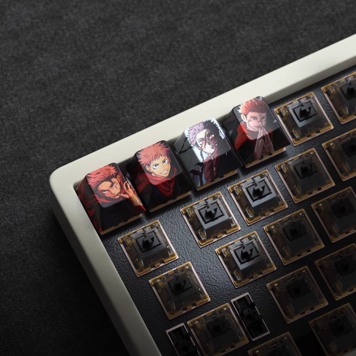 Jujutsu Kaisen Anime Keycap Set【4pcs】