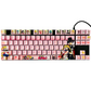 Original Sailor Moon anime keycaps set with Side lit, PBT and Cherry MOA profile for MX-cross stems keycboard