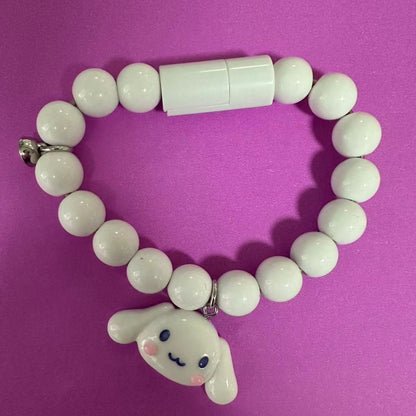 （Worldwide shipping ）cartoon Sanrio Phone Charger Magnetic Bracelet Charger Cable Bracelet